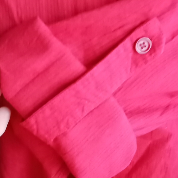 Ladies Red Light-weight Top - Picture 3 of 7